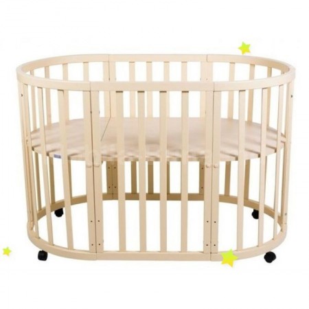 Кровать-люлька Papa Karlo (KT 49) Beige Resealed A-14